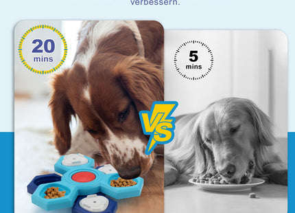 SlowFeast™ – Vierlagiger Slow Feeder Puzzle Napf
