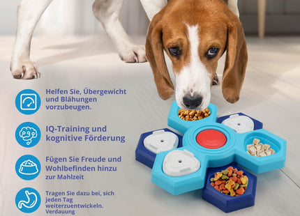 SlowFeast™ – Vierlagiger Slow Feeder Puzzle Napf