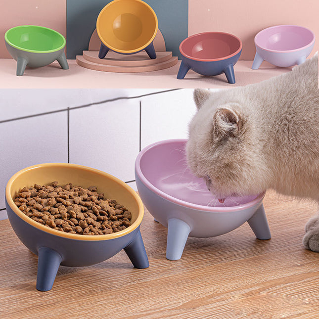 Meowelo TiltBowl – Ergonomischer Katzennapf mit Standfuß