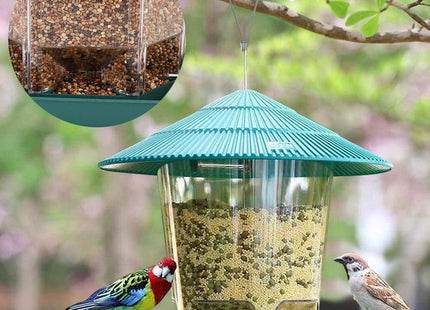 Feathrix ClearFeeder – Hängender Outdoor-Vogelfutterspender